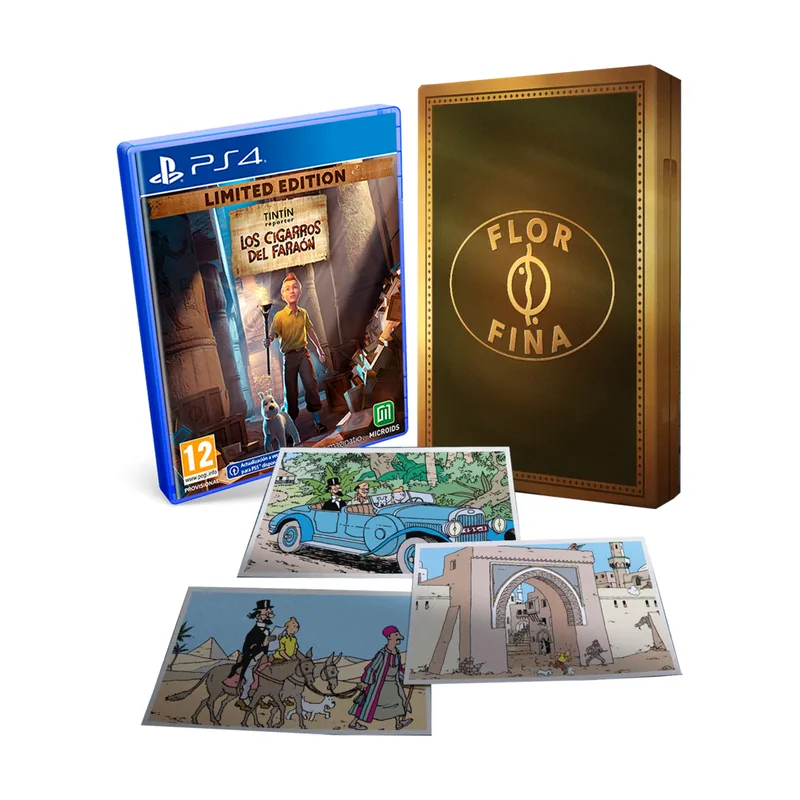 Microids Tintin Reporter Los Cigarros del Faraón Edición Limitada PS4
