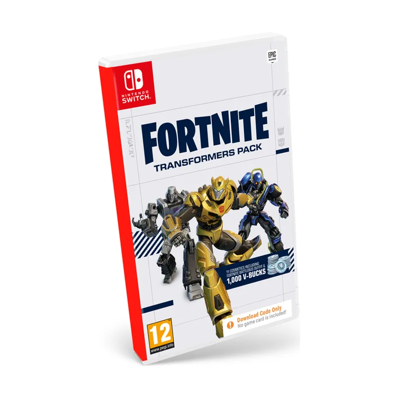 Epic Games Fortnite Pack de Transformers Switch