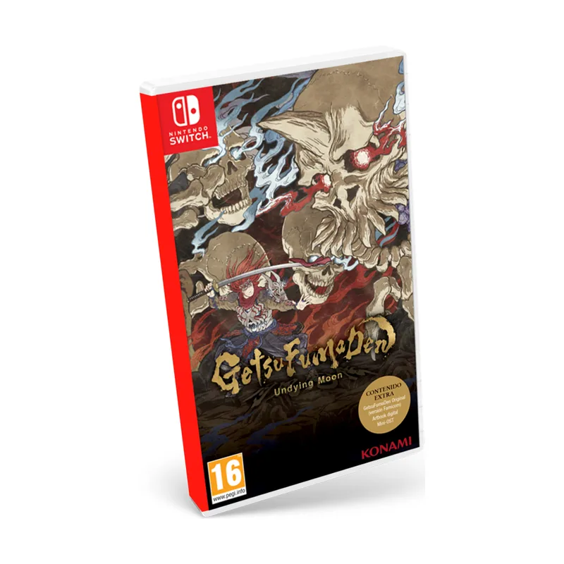 Konami GetsuFumaDen Undying Moon Switch