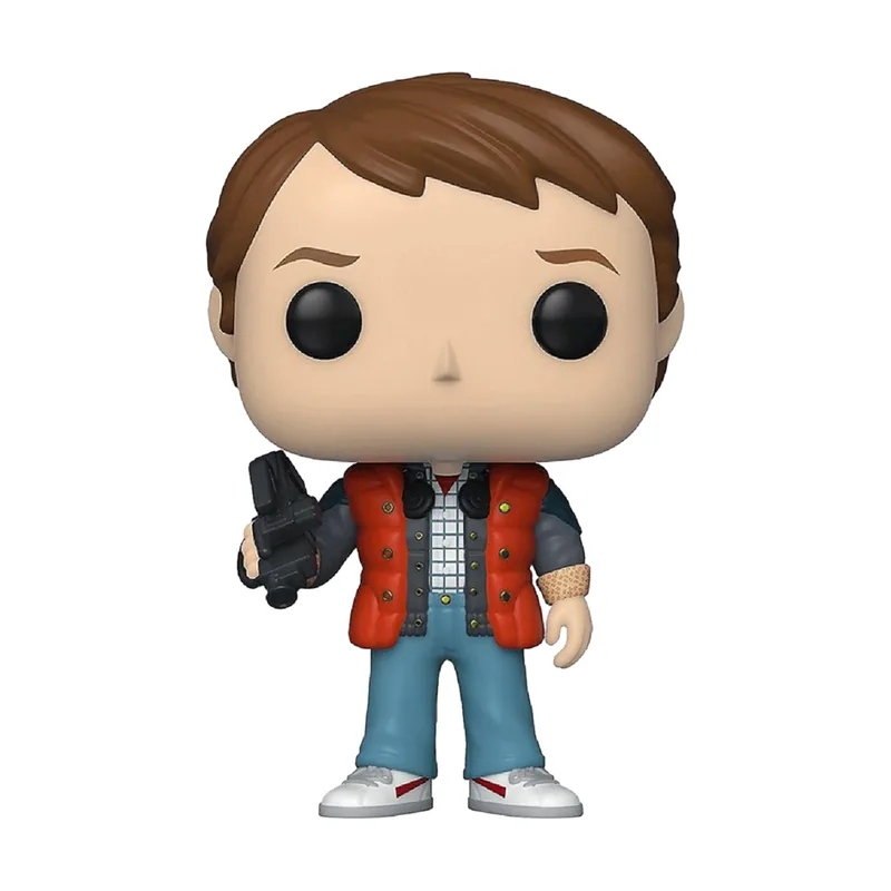 Funko Figura POP! Marty con chaleco Regreso al Futuro 9cm