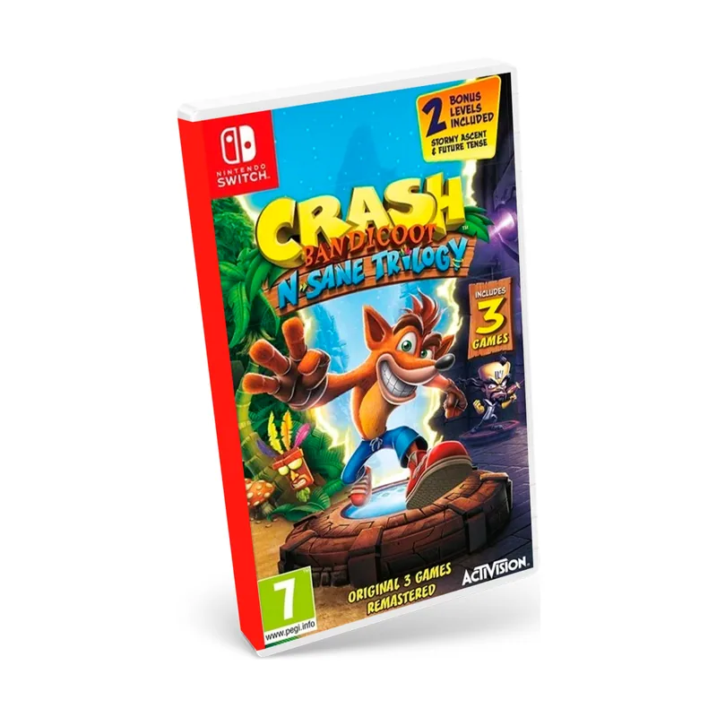 Activision Crash Bandicoot N'Sane Trilogy Remastered Switch