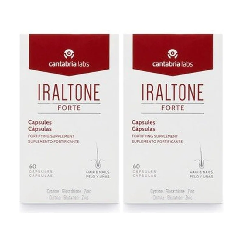 Iraltone Forte Cabello y Uñas DUPLO 120 Cápsulas