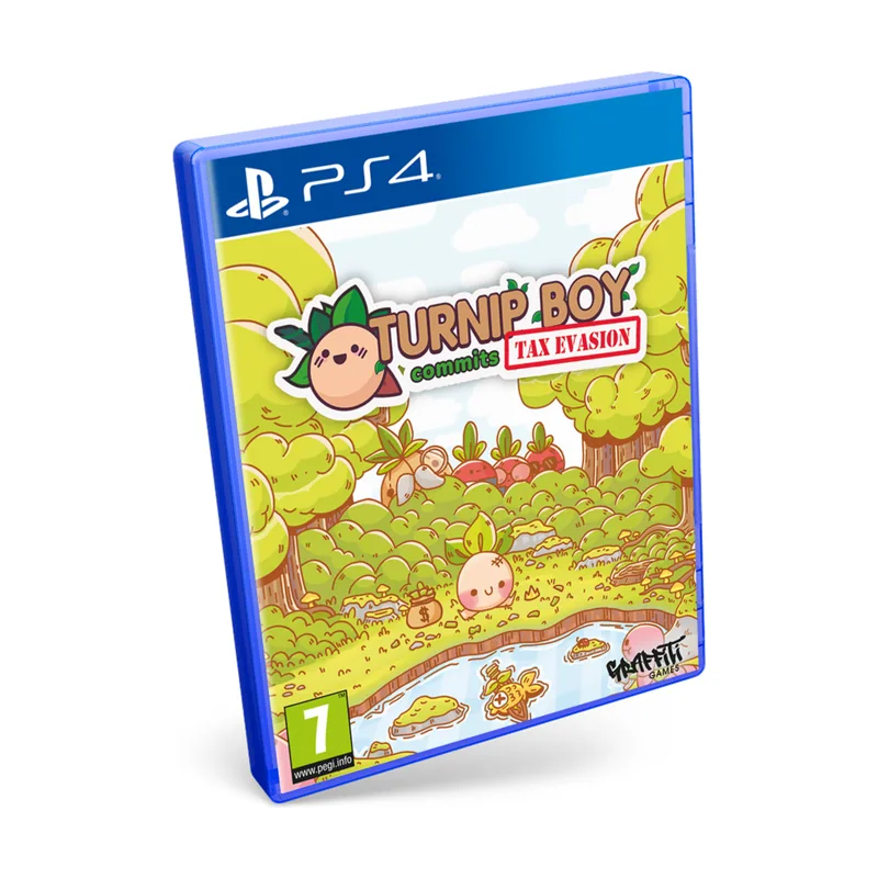 Graffiti Games Turnip Boy Commits Tax Evasion PS4
