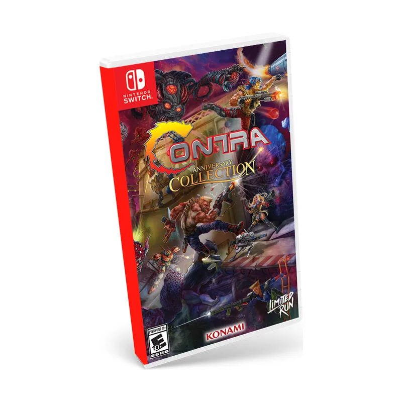 Limited Run Games Contra Anniversary Collection Switch