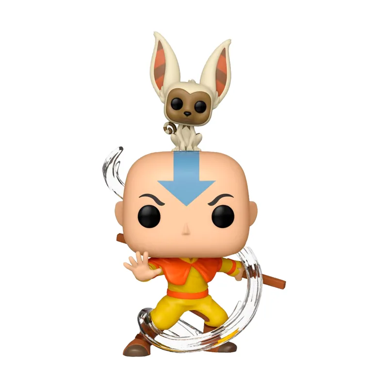 Funko Figura POP! Aang con Momo Avatar The Last Airbender 9 cm