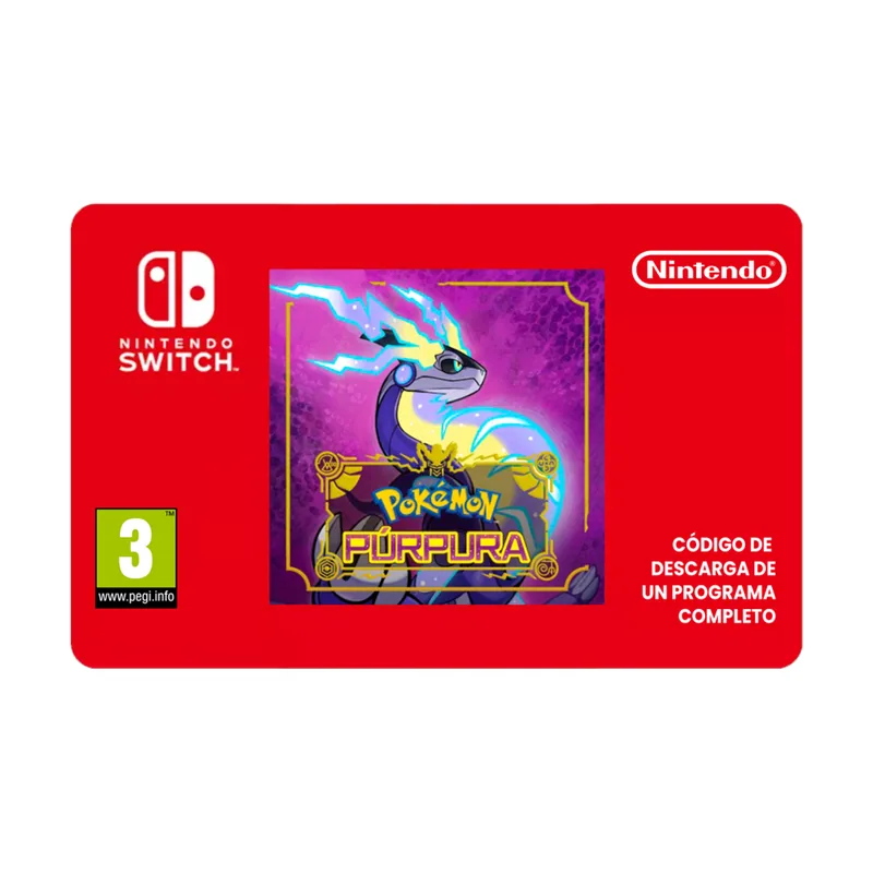 Game Freak Pokémon Púrpura Switch
