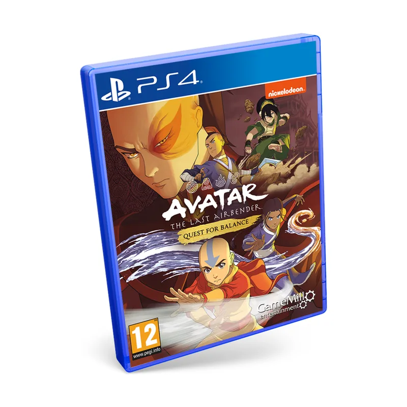 GameMill Entertainment Avatar The Last Airbender Quest for Balance PS4