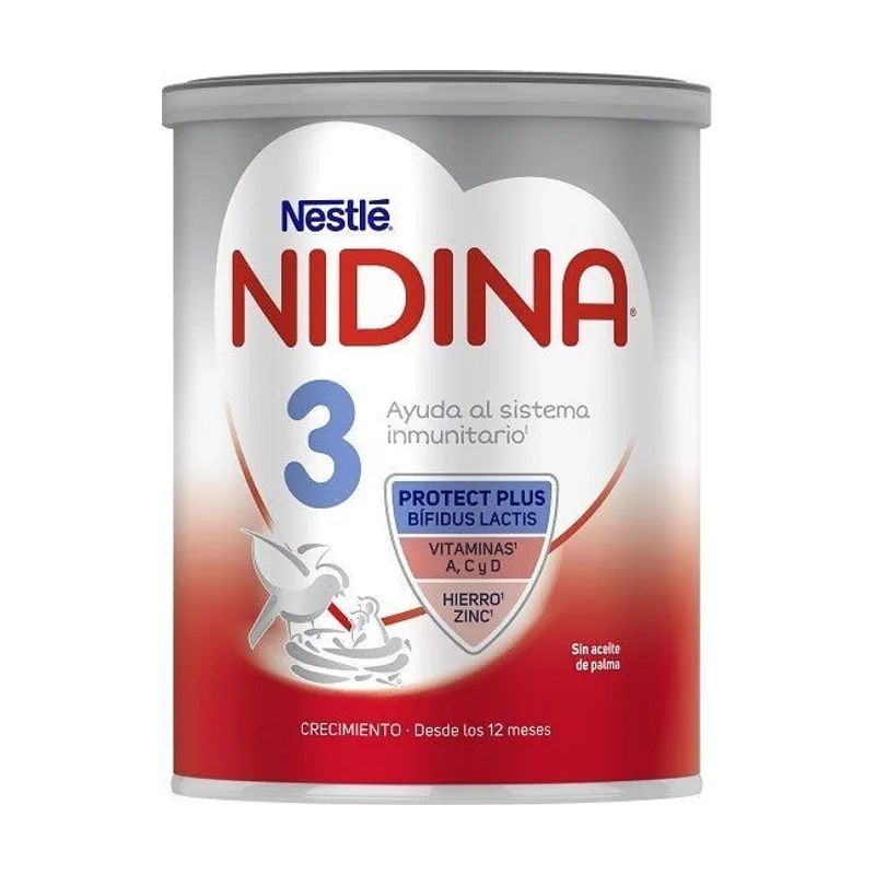 Nidina Nestlé NIDINA 3 Leche de Crecimiento para Lactantes Pack 4x800g