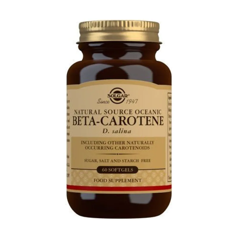 Solgar Beta Caroteno Oceanico 60 Capsulas