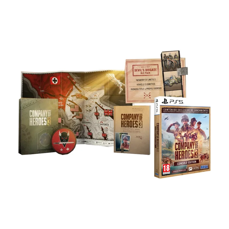 Sega Company of Heroes 3 Edición Limitada Metal Case PS5