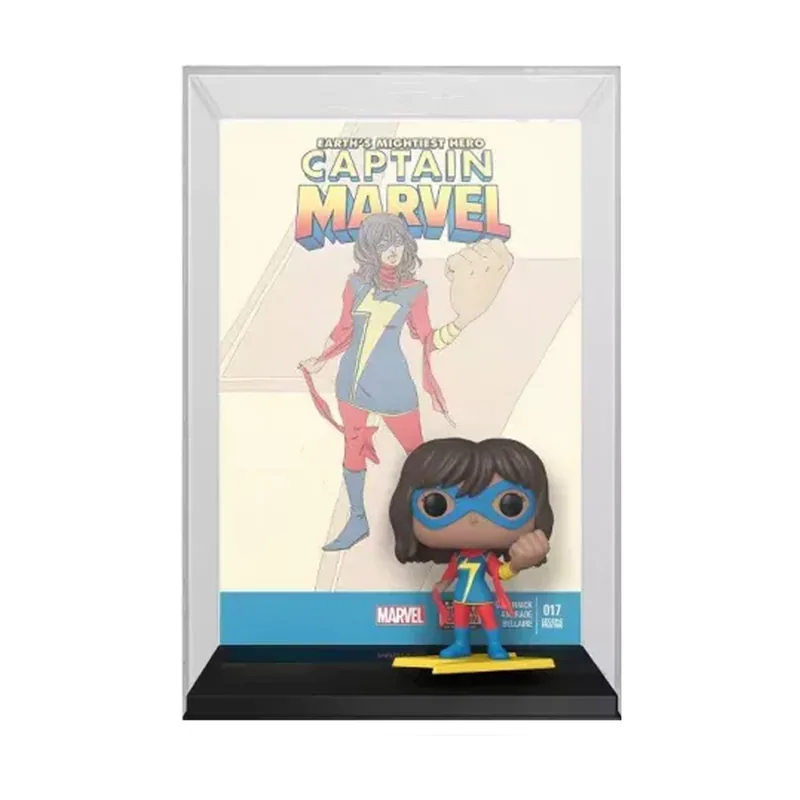 Funko Figura POP! Kamala Khan como Capitana Marvel Comic Cover Marvel
