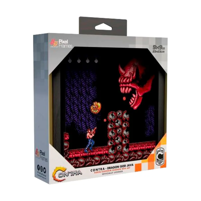Level Up Labs Pixel Frames Contra Dragon God Java