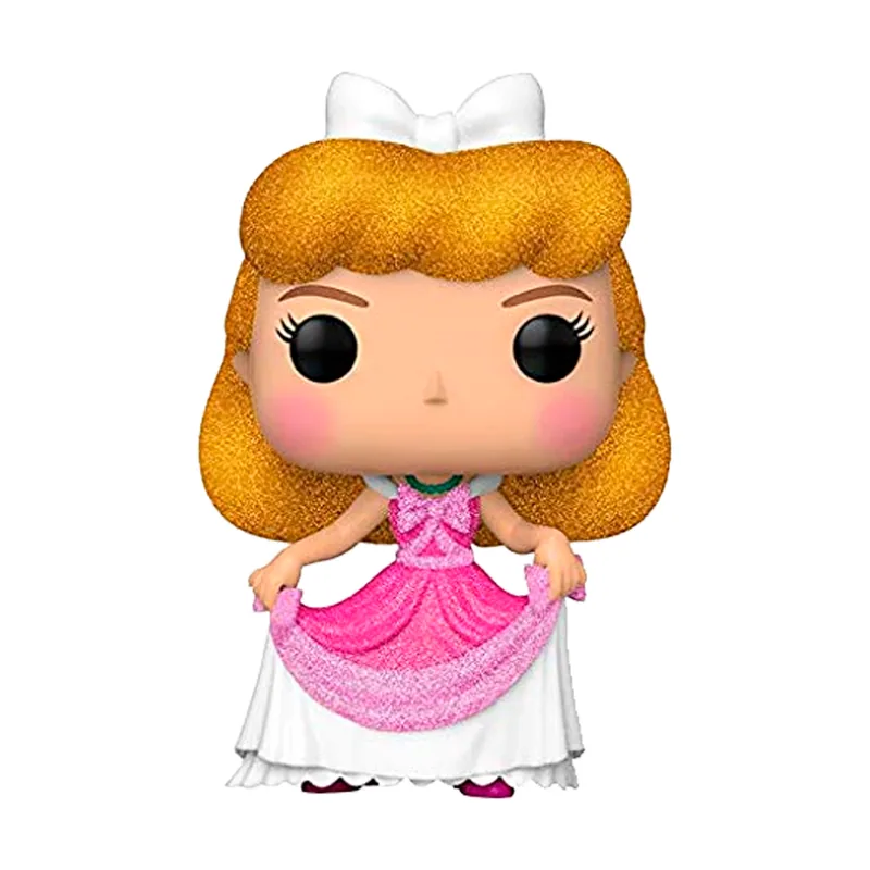 Funko Figura POP! La Cenicienta Cinderella con vestido rosa Disney 9 cm