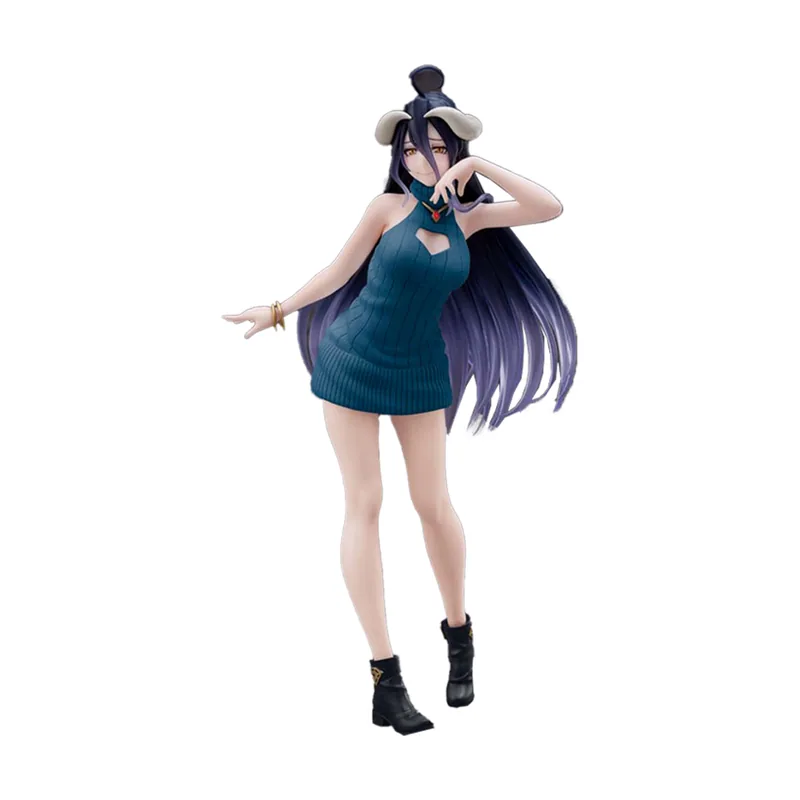 Taito Figura Albedo Knit Dress Overlord Edición Renewal 20cm