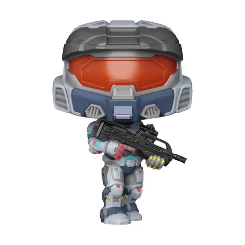 Funko Figura POP! Spartan Mark VII con Rifle de Asalto Halo Infinite 9 cm