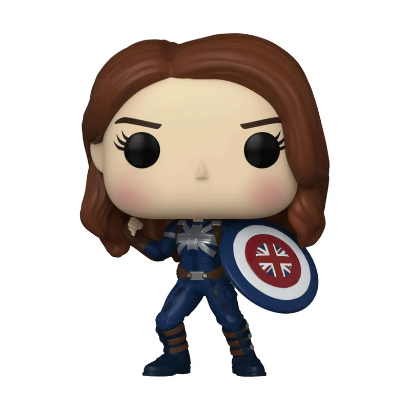 Funko Figura POP! Captain Carter Stealth What If...? Marvel 9 cm
