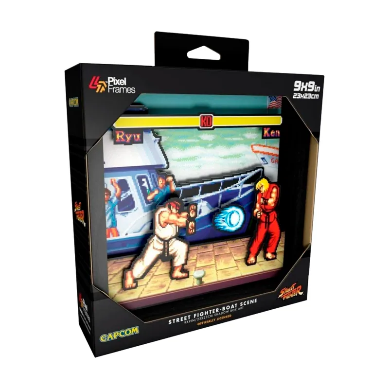 Level Up Labs Pixel Frames Street Fighter Boat