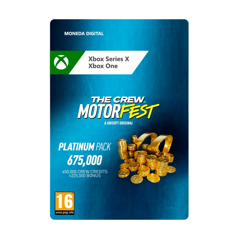 Ubisoft The Crew Motorfest 675,000 VC Platinum Pack Xbox Series