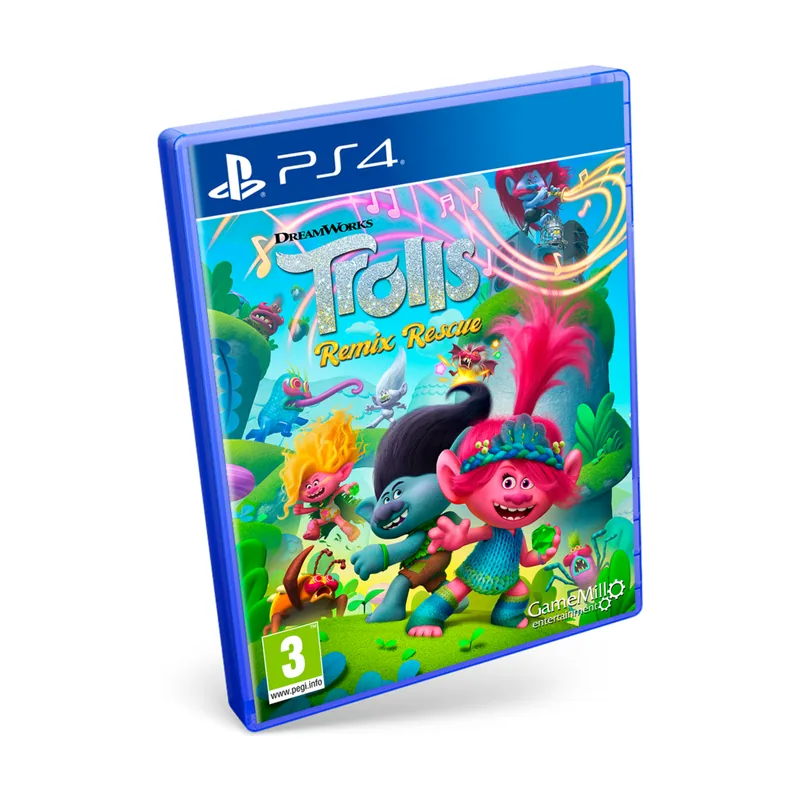 GameMill Entertainment Trolls Remix Rescue PS4