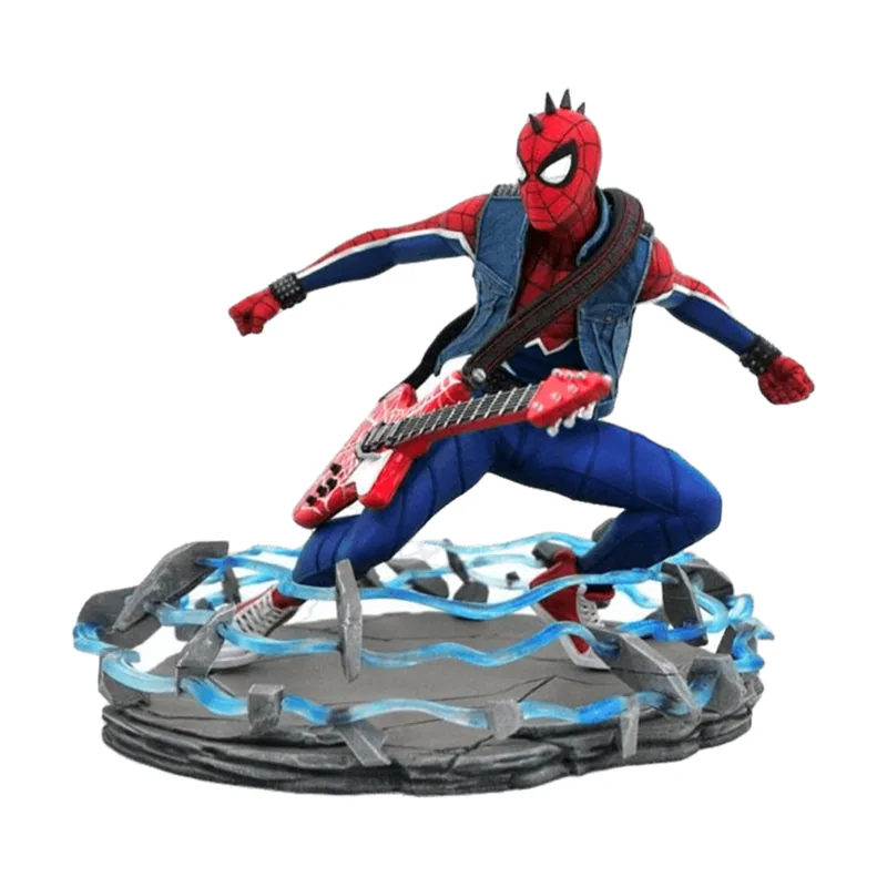 Diamond Select Toys Figura Spider-Punk Marvel Video Game Gallery Re-Run 18 Cm