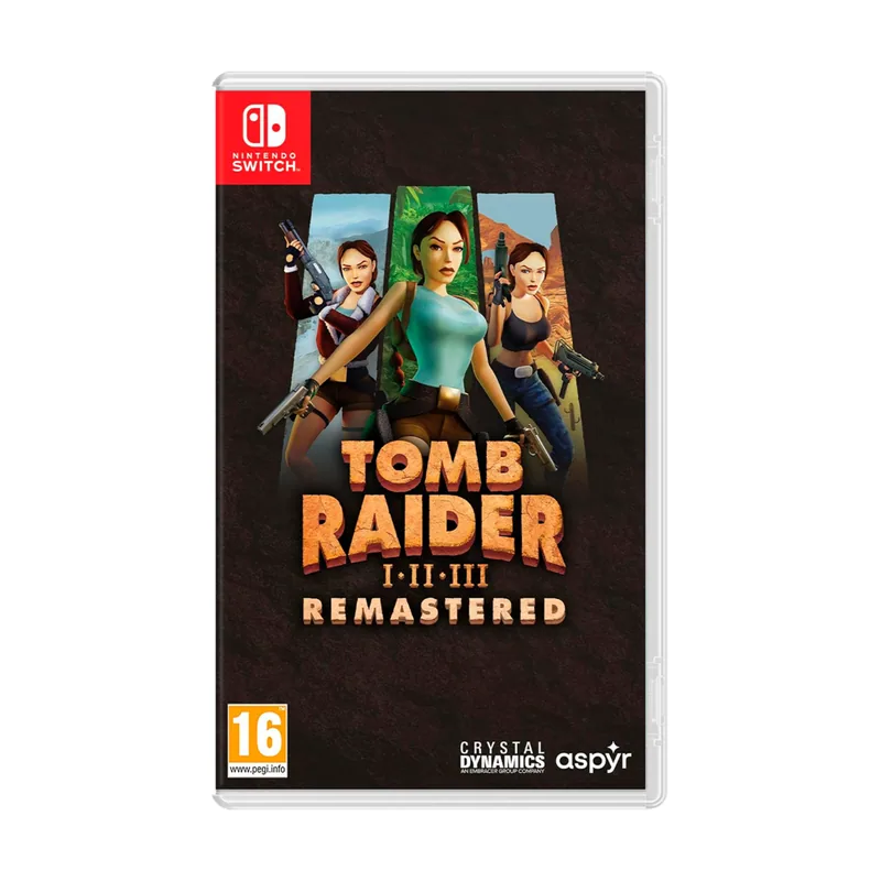 Crystal Dynamics Tomb Raider I-III Remastered Starring Lara Croft Switch