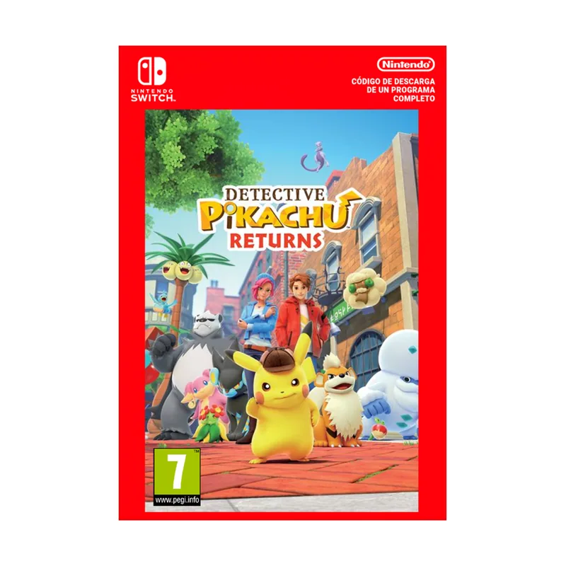 Nintendo Detective Pikachu El Regreso Switch