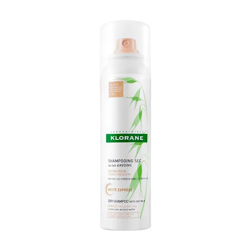 Klorane Champú Seco Leche de Avena Cabellos Morenos 150ML