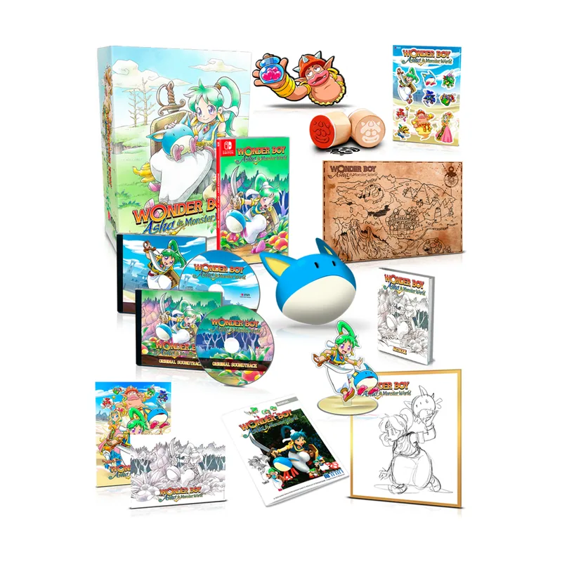 G Choice Wonder Boy Asha in Monsterland Collector's Edition Switch