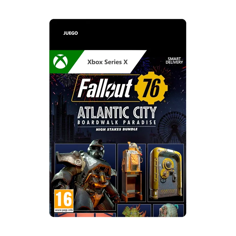 Bethesda Fallout 76 Atlantic City High Stakes Paquete de Expansión Xbox Series