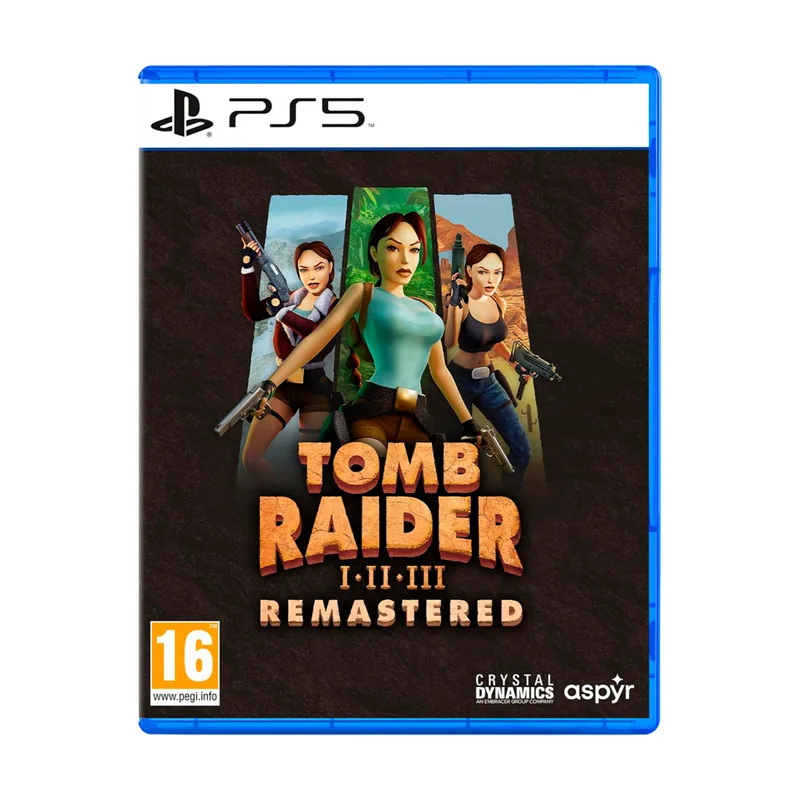 Crystal Dynamics Tomb Raider I-III Remastered Starring Lara Croft PS5