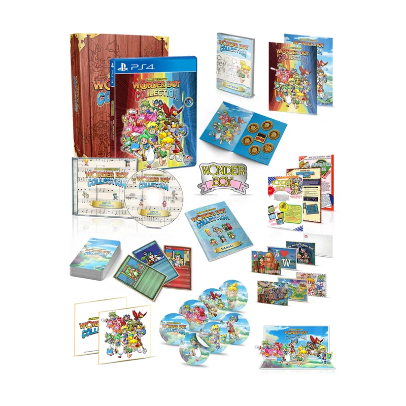 Strictly Limited Games Wonder Boy Anniversary Collection Collector's Edition PS4