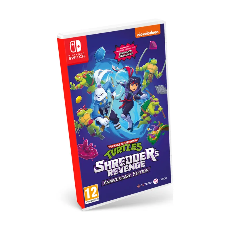 Merge Games Teenage Mutant Ninja Turtles Shredder’s Revenge Edición Aniversario Switch