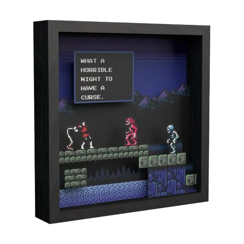 Level Up Labs Pixel Frames Castlevania Horrible Night
