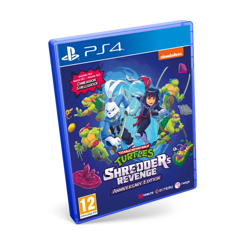 Merge Games Teenage Mutant Ninja Turtles Shredder’s Revenge Edición Aniversario PS4