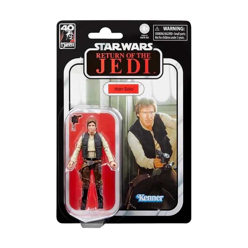 SHFiguarts Figura Han Solo Star Wars Episodio VI La Colección Vintage 10 cm