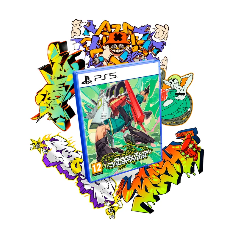 Team Reptile Bomb Rush Cyberfunk PS5