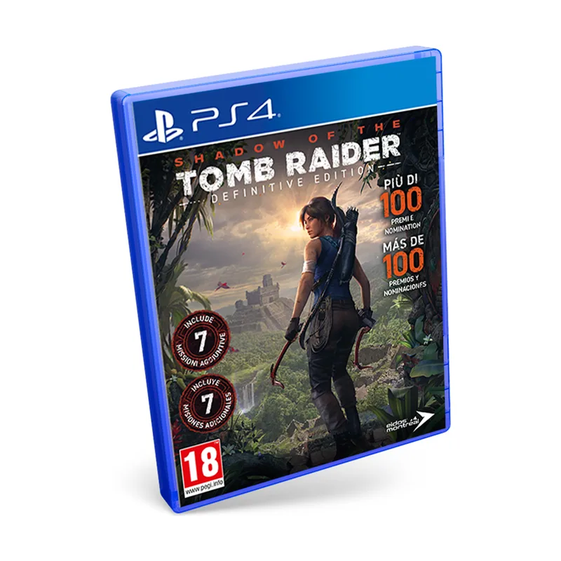 Crystal Dynamics Shadow of the Tomb Raider PS4