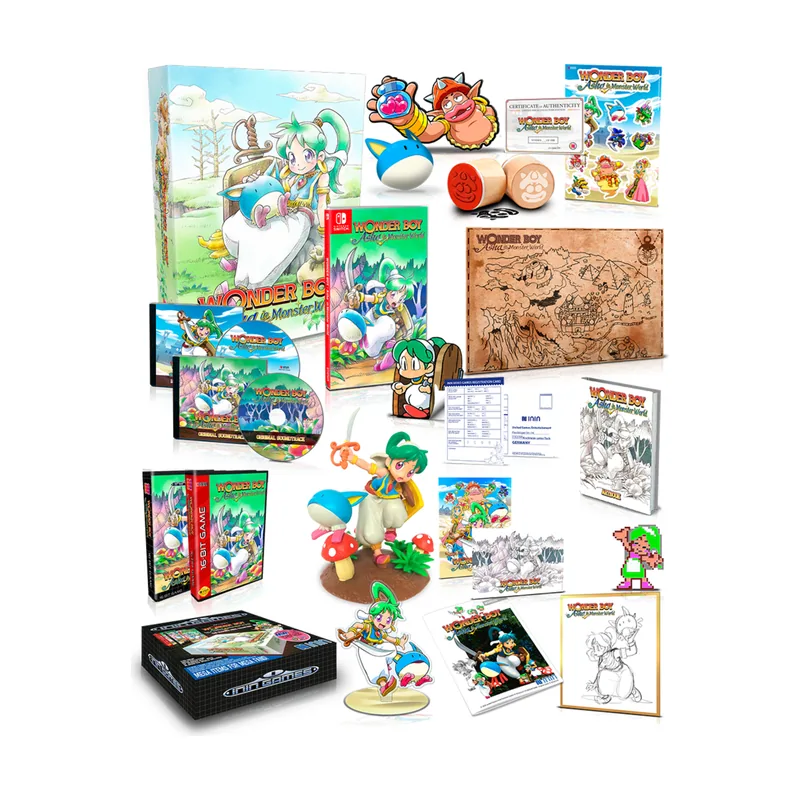 G Choice Wonder Boy Asha in Monsterland Ultra Collector's Edition Switch