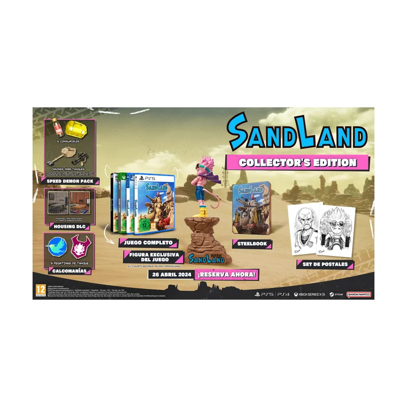 Bandai Sand Land Collector Edition