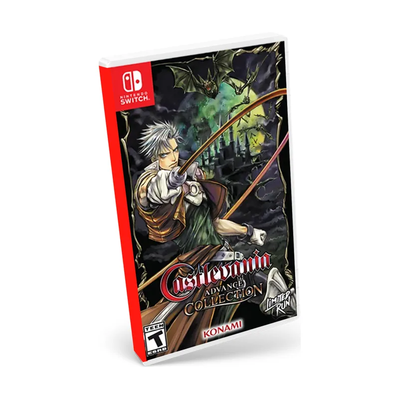 Limited Run Games Castlevania Advance Collection Edition Circle of the Moon Cover Switch