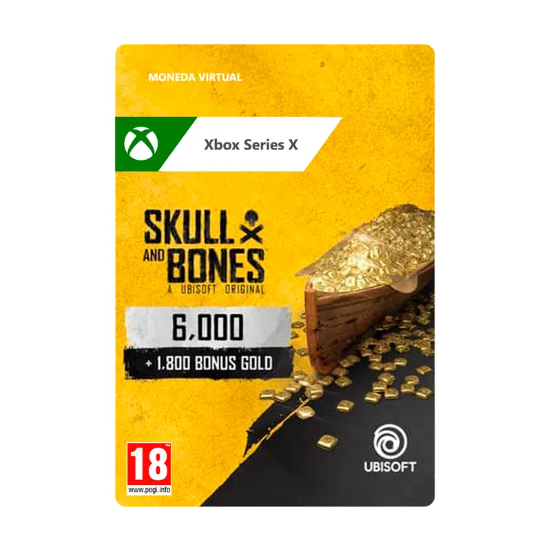 Ubisoft Skull & Bones 7800 Monedas de Oro Xbox Series
