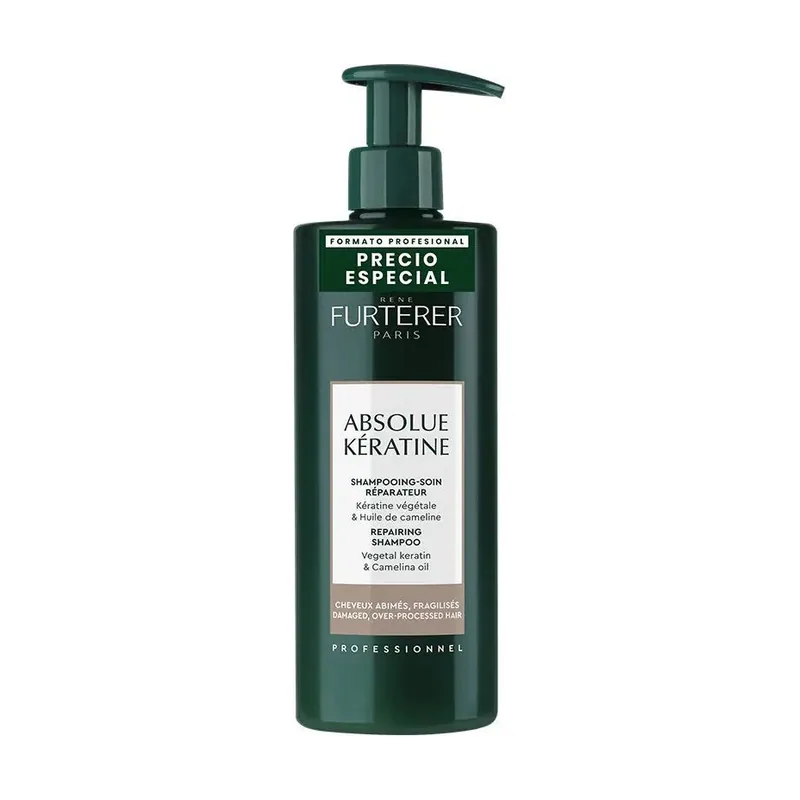 Rene Furterer Absolue Keratine Champú Reparador Cabello Dañado 500 ml