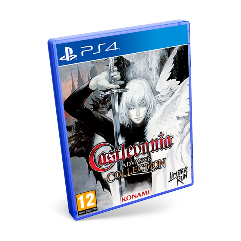 Limited Run Games Castlevania Advance Collection Edition Aria of Sorrow Cover PS4