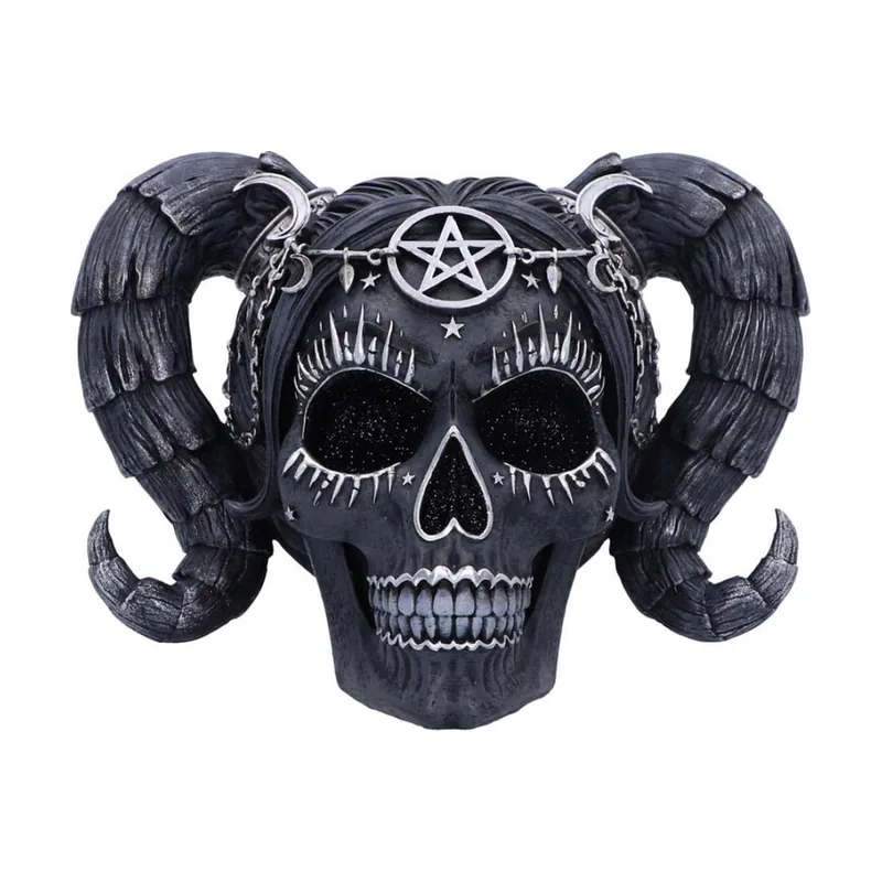 Nemesis Now Figura Drop Dead Gorgeous Skull Solve and Coagula 20 cm