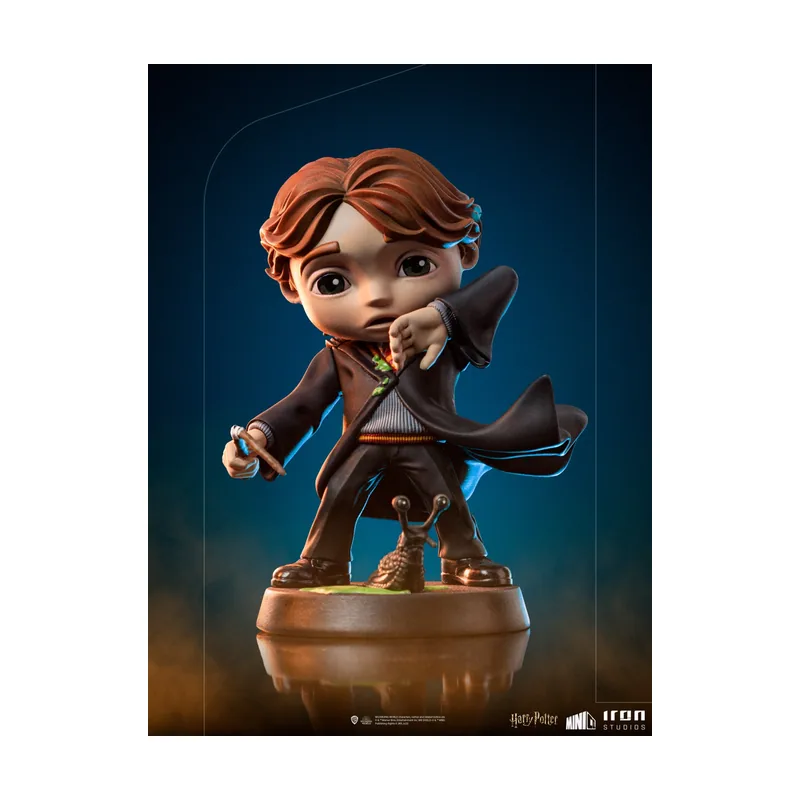 Iron Studios Figura Minico Harry Potter Ron Weasley Con La Varita Rota