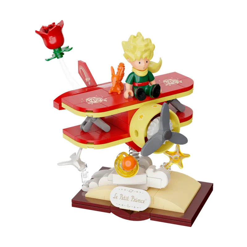 Pantasy Starry Ride Plane Set De Construcción 13,7 cm El Principito Skatekart Series