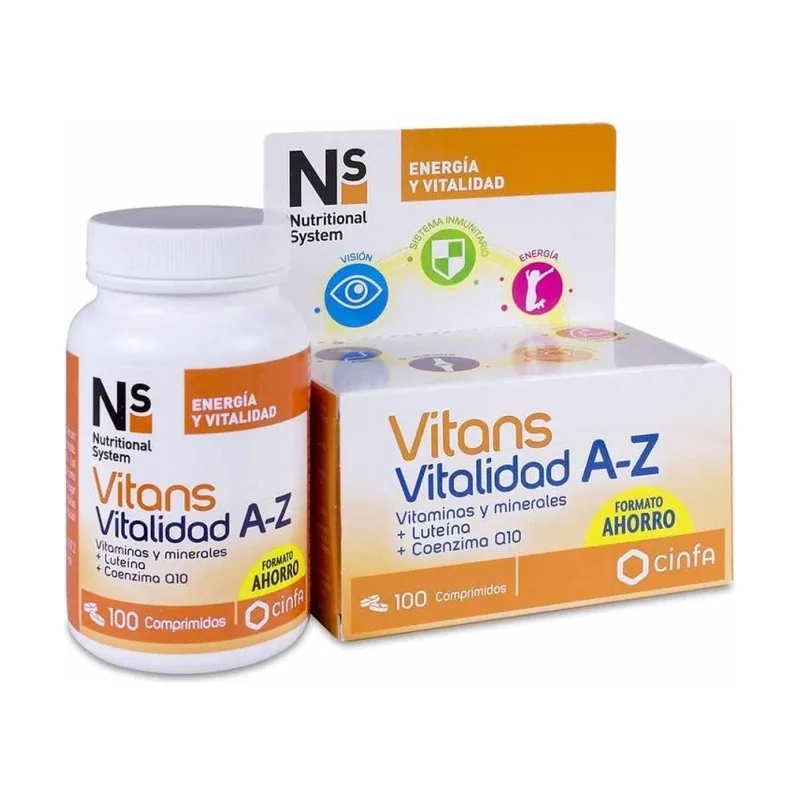 Nutritional System Ns Vitans Vitalidad A-Z 100 cápsulas