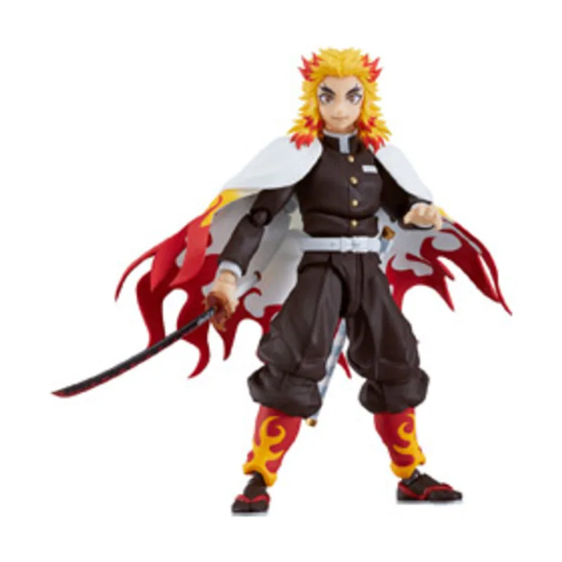 Good Smile Figura Kyojuro Rengoku 15,5 cm Kimetsu No Yaiba Figma