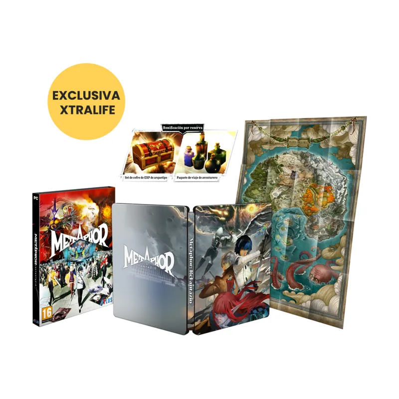 Atlus Metaphor ReFantazio Edición Steelbook