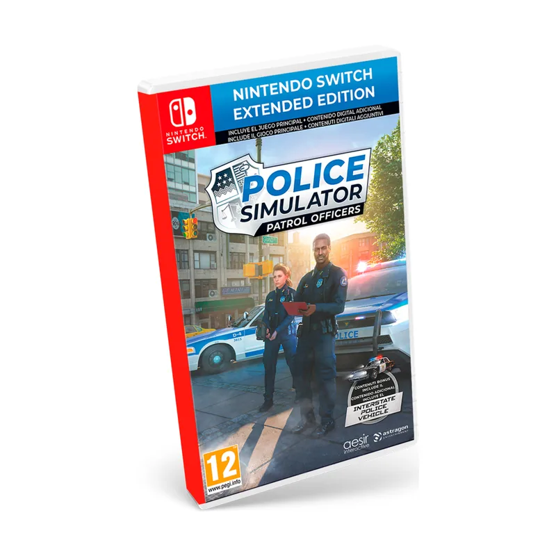 Astragon Police Simulator Patrol Officers Edición Extendida Switch